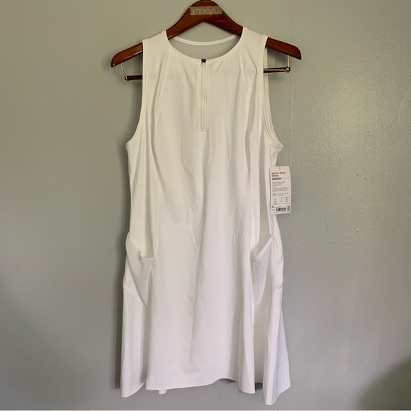 NWT Sold Out Athleta Match Point Dress Premium Beautiful Athletic Summer Dress - Picture 7 of 11
